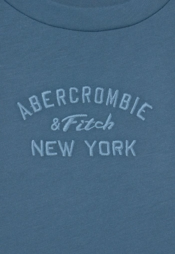 Abercrombie & Fitch TECH LOGO - Print T-shirt - Blue 3 Abercrombie & Fitch TECH LOGO - Print T-shirt - Blue - Image 3