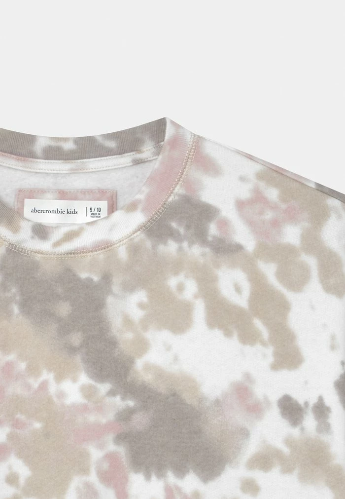 Abercrombie & Fitch CURVED CREW PATTERN - Sweatshirt - Multi-coloured 3 Abercrombie & Fitch CURVED CREW PATTERN - Sweatshirt - Multi-coloured - Image 3