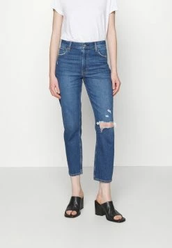 Abercrombie & Fitch Relaxed Fit Jeans - Dark Destroy