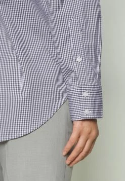 Abercrombie & Fitch Button-down Blouse - Navy -Abercrombie & Fitch Shop 791d53a2c5c340a99f9f81e47cef7d7f