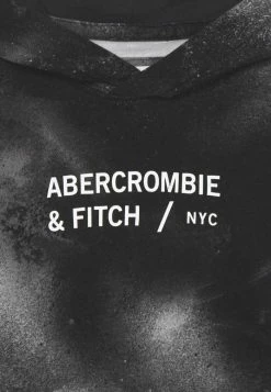 Abercrombie & Fitch OVERT LOGO - Sweatshirt - Black -Abercrombie & Fitch Shop 7a4d481058904f9fa77236f398574fb6