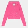 Abercrombie & Fitch MAY - Zip-up Sweatshirt - Pink