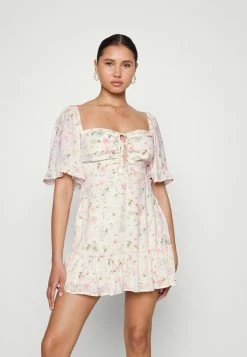 Abercrombie & Fitch DOUBLE KEYHOLE DRESS - Day Dress - Multi