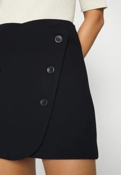 Abercrombie & Fitch SUITING WRAP SKIRT - Wrap Skirt - Black Beauty -Abercrombie & Fitch Shop 7d71a0c953d4412d8d2455f713c31a66