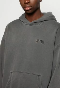Abercrombie & Fitch ESSENTIALS KISSING MOOSE - Hoodie - Grey Wash -Abercrombie & Fitch Shop 7e3f5546b4214a33a6e2f90cdce355af