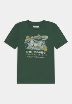 Abercrombie & Fitch SMALL MERCH - Print T-shirt - Green