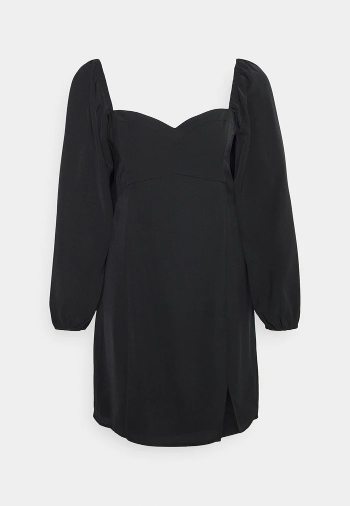 Abercrombie & Fitch CORSET SEAMED - Day Dress - Black 1 Abercrombie & Fitch CORSET SEAMED - Day Dress - Black