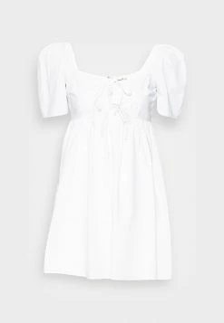 Abercrombie & Fitch KEYHOLE BABYDOLL - Day Dress - White 8 Abercrombie & Fitch KEYHOLE BABYDOLL - Day Dress - White -Abercrombie & Fitch Shop 80deaf953db345189f0d3e96684afb3e