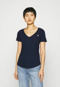 Abercrombie & Fitch 5 PACK - Basic T-shirt - White/black/pink/olive/navy -Abercrombie & Fitch Shop 80e07aee1774411697685bae59f6eacf