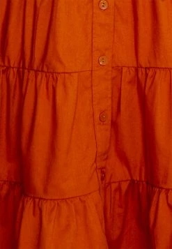 Abercrombie & Fitch PUFF SLEEVE SHIRTDRESS UPDATE - Shirt Dress - Brown -Abercrombie & Fitch Shop 82567deae9e2424bb062175a873cb138