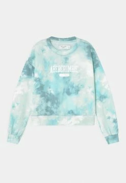Abercrombie & Fitch TREND PATTERN - Sweatshirt - Blue