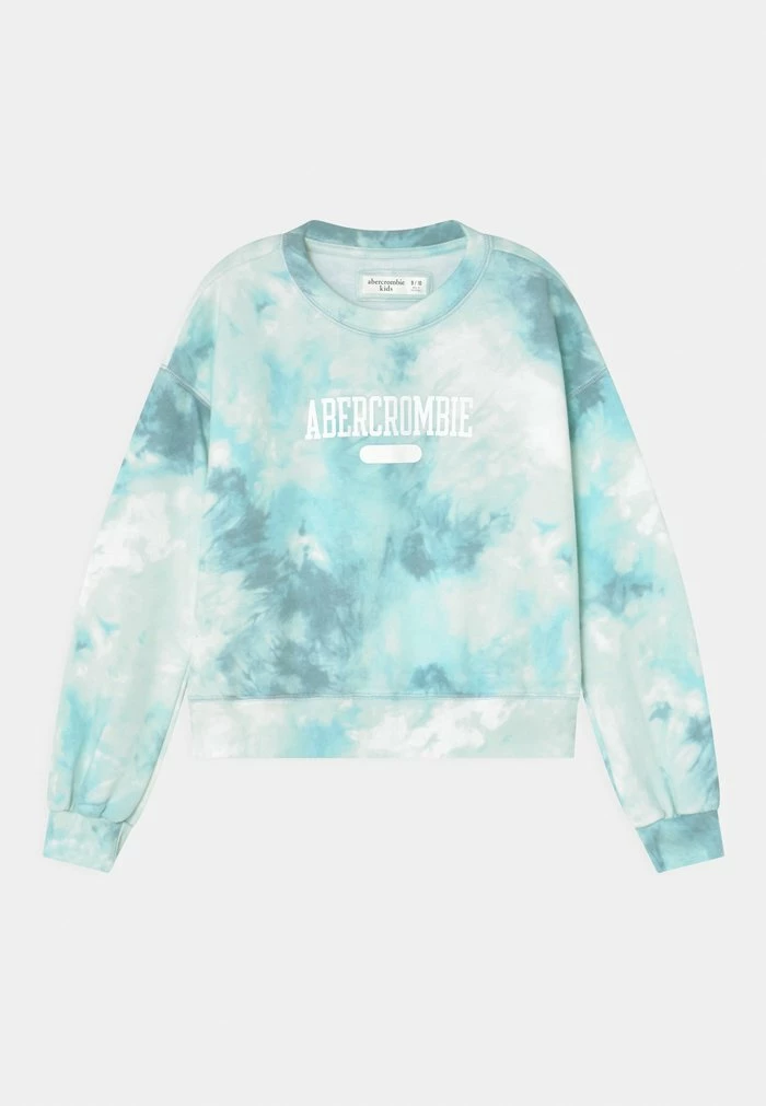 Abercrombie & Fitch TREND PATTERN - Sweatshirt - Blue 1 Abercrombie & Fitch TREND PATTERN - Sweatshirt - Blue