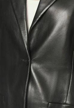 Abercrombie & Fitch Faux Leather Jacket - Black -Abercrombie & Fitch Shop 83289bf12efc4b6298401d10b98511e8