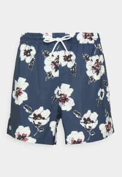 Abercrombie & Fitch RELAXED PULL ON - Swimming Shorts - Navy