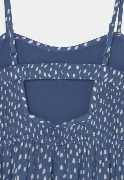 Abercrombie & Fitch BABYDOLL MIDI - Day Dress - Blue Dots -Abercrombie & Fitch Shop 83b14e0fdae1461399bd74b5a47c8853