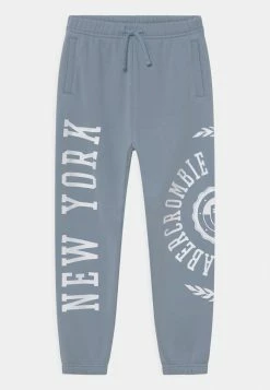 Abercrombie & Fitch DISRUPTER - Tracksuit Bottoms - Dusty Blue
