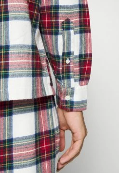 Abercrombie & Fitch CLASSIC SLEEP - Pyjamas - Cream Tartan -Abercrombie & Fitch Shop 849e0fe1abfd4abf9370f791aa6d8f30