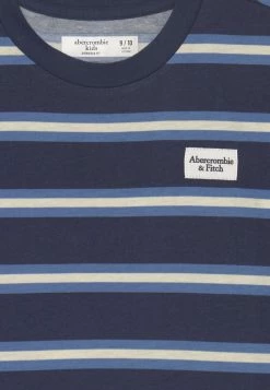 Abercrombie & Fitch OVERSIZED PATTERN TEE - Print T-shirt - Blue/white -Abercrombie & Fitch Shop 855b336095a94a45a587730f0724ffb0