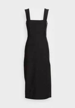 Abercrombie & Fitch WIDE STRAP MIDI DRESS - Jersey Dress - Black 8 Abercrombie & Fitch WIDE STRAP MIDI DRESS - Jersey Dress - Black -Abercrombie & Fitch Shop 8571fe2c3c82463c91229ac1091ce9a3