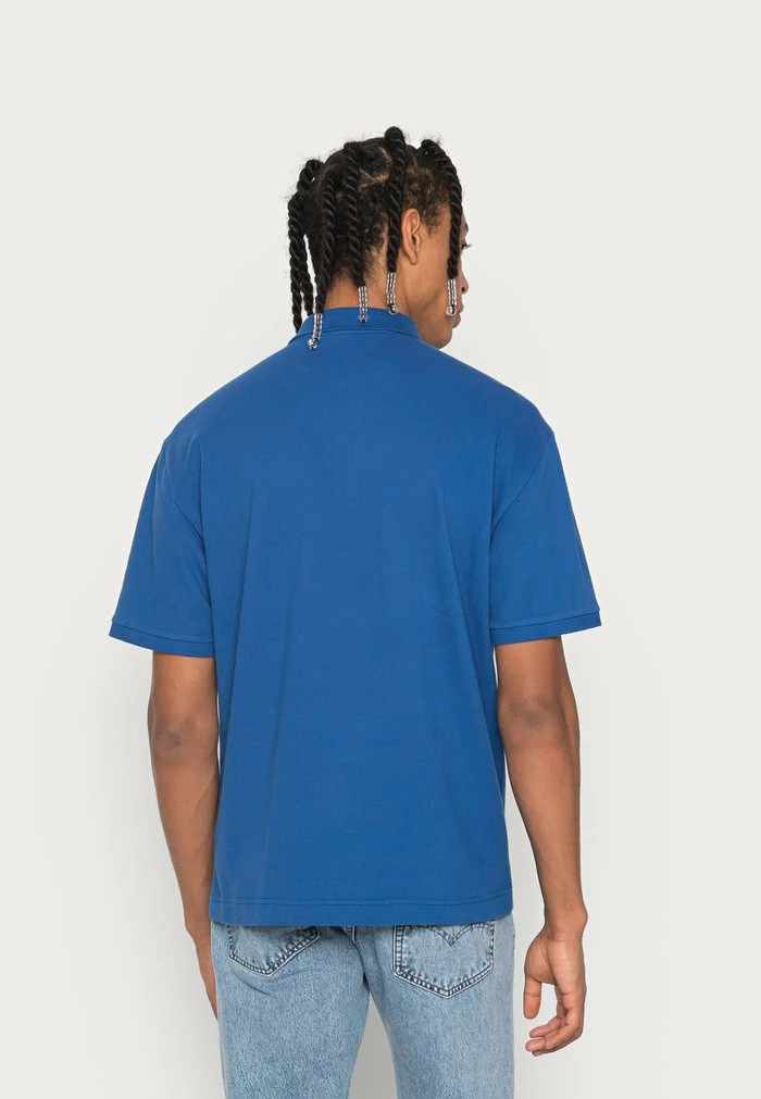 Abercrombie & Fitch Polo Shirt - Blue 3 Abercrombie & Fitch Polo Shirt - Blue - Image 3