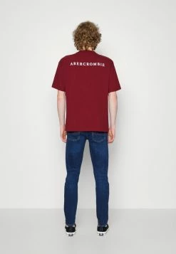 Abercrombie & Fitch TREND LOGO - Print T-shirt - Syrah