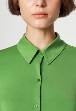 Abercrombie & Fitch CYOA SLINKY SHIRT - Blouse - Artichoke Green -Abercrombie & Fitch Shop 86f468fa17364679928dde2d6c677ae5