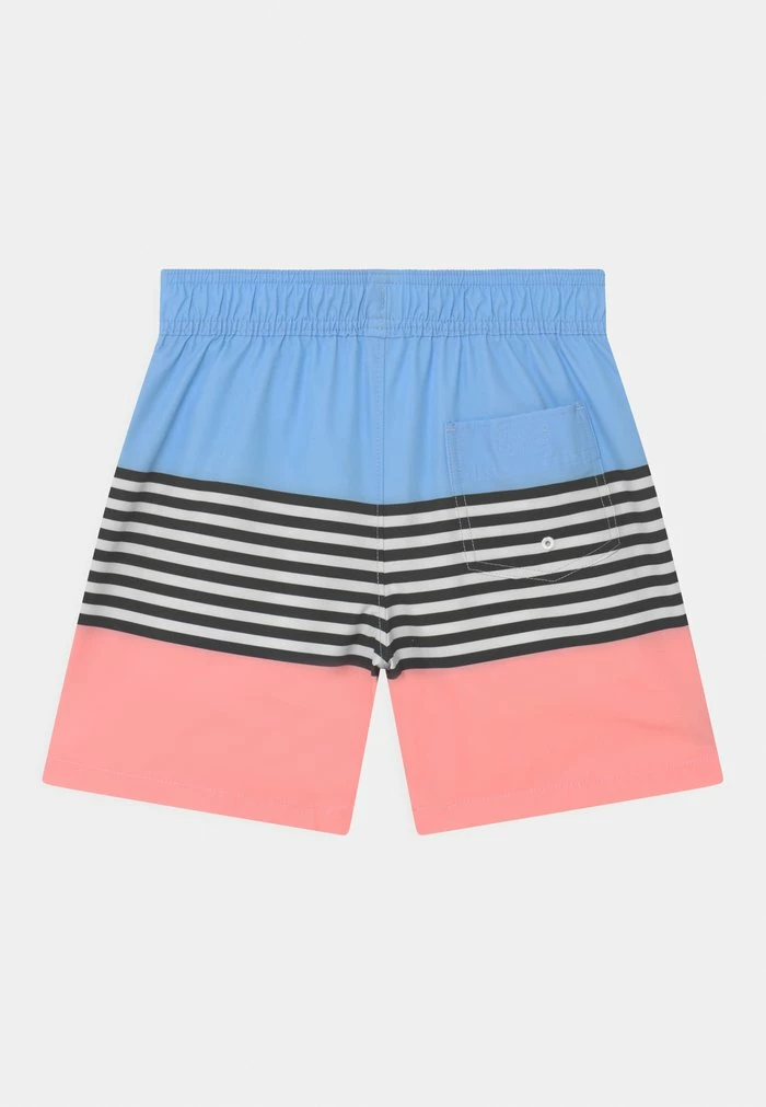 Abercrombie & Fitch HORIZONTAL STRIPE - Swimming Shorts - Orange/blue 2 Abercrombie & Fitch HORIZONTAL STRIPE - Swimming Shorts - Orange/blue - Image 2