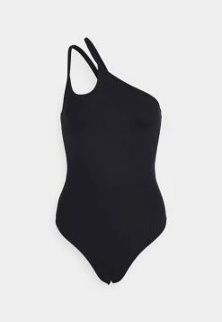 Abercrombie & Fitch BARE SEAMLESS ONE SHOULDER CUTOUT - Body - Black -Abercrombie & Fitch Shop 886ceb0fc9f7406b8b021e9fb11a1f80
