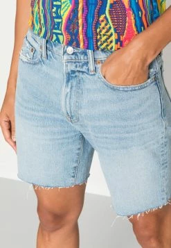 Abercrombie & Fitch VINTAGE STRETCH - Denim Shorts - Light Wash -Abercrombie & Fitch Shop 8988c7ca83774147a87d0506b05aca71