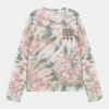 Abercrombie & Fitch TRANSITIONAL TEE PATTERN - Long Sleeved Top - Beige