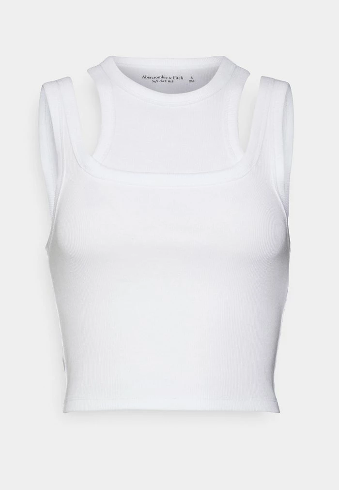 Abercrombie & Fitch Top - White 6 Abercrombie & Fitch Top - White - Image 6