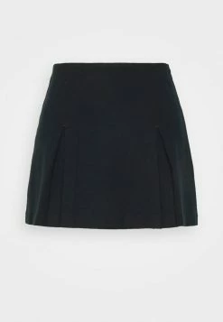 Abercrombie & Fitch TAILORED PLEATED SKORT - Mini Skirt - Black -Abercrombie & Fitch Shop 8ac9db1ebb13456d98d917d5d489b5ff