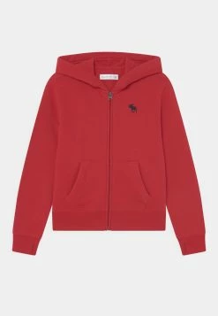 Abercrombie & Fitch UNIFORM - Zip-up Sweatshirt - Red