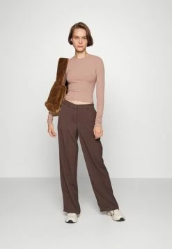 Abercrombie & Fitch 3 PACK - Long Sleeved Top - White/ginger/black