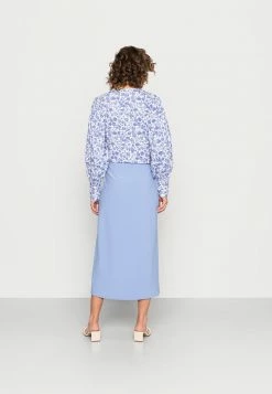 Abercrombie & Fitch TWIST FRONT MIDI - Pencil Skirt - Lavender Lustre/periwinkle Blue 7 Abercrombie & Fitch TWIST FRONT MIDI - Pencil Skirt - Lavender Lustre/periwinkle Blue -Abercrombie & Fitch Shop 8d363fd37bd24e82a08c57edcc77ee36