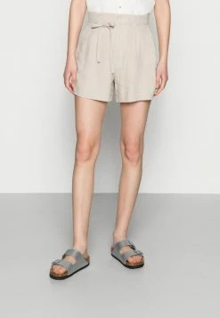 Abercrombie & Fitch EMEA BELTED SHORT - Shorts - Flax