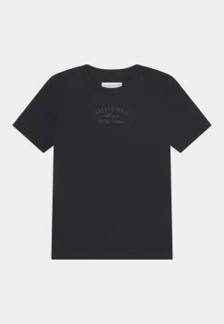 Abercrombie & Fitch TECH LOGO - Print T-shirt - Black
