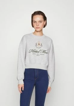 Abercrombie & Fitch MINI SUNDAY CREW - Sweatshirt - Grey Heather