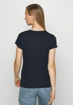 Abercrombie & Fitch CREW 3 PACK - Basic T-shirt - Black/white/navy -Abercrombie & Fitch Shop 9566da4dbb4d4c3e9894b87d238ecd69