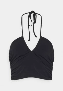 Abercrombie & Fitch BARE U SHAPED HALTER - Top - Black Beauty -Abercrombie & Fitch Shop 95ce8a8624c14a0e9b2318721adce243