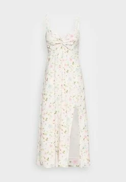 Abercrombie & Fitch TWIST FRONT - Day Dress - White Floral 8 Abercrombie & Fitch TWIST FRONT - Day Dress - White Floral -Abercrombie & Fitch Shop 96f6e66e58d84fafb176b7a5648612a2