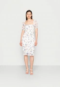 Abercrombie & Fitch BARE DRESS - Shift Dress - White