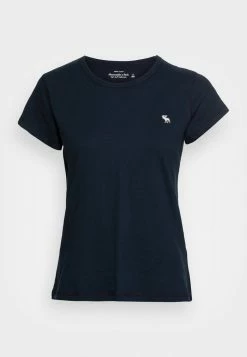 Abercrombie & Fitch 3 PACK - Basic T-shirt - Ether/jet Stream/navy -Abercrombie & Fitch Shop 9793ba975a954137beaf0b744d408a64