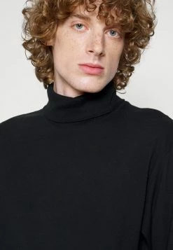 Abercrombie & Fitch TURTLENECK - Long Sleeved Top - Black -Abercrombie & Fitch Shop 9902c8bc82ca4d31a8e08d67d22bf675