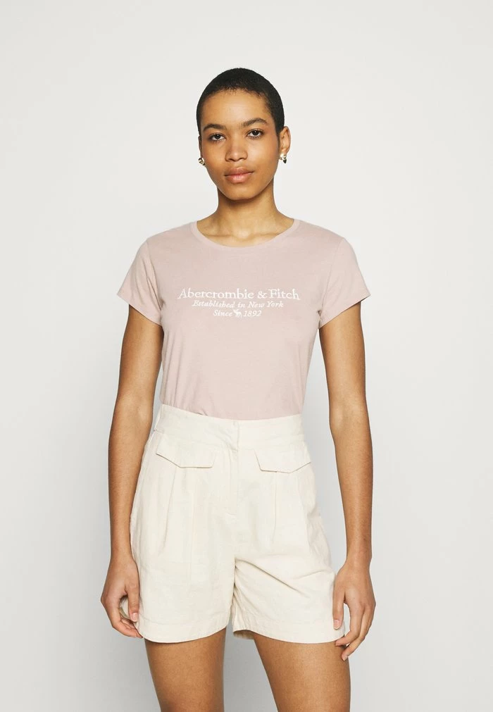 Abercrombie & Fitch LONG LIFE 3 PACK - Print T-shirt - White/blue/pink 4 Abercrombie & Fitch LONG LIFE 3 PACK - Print T-shirt - White/blue/pink - Image 4