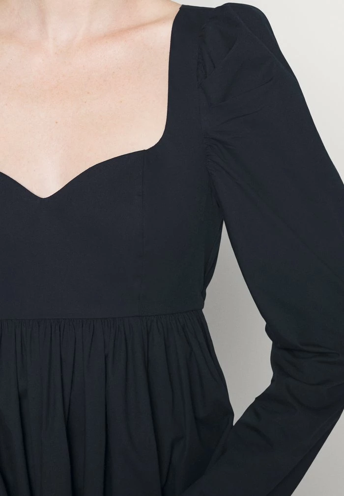 Abercrombie & Fitch BABYDOLL MINI - Jumper Dress - Black Beauty 6 Abercrombie & Fitch BABYDOLL MINI - Jumper Dress - Black Beauty - Image 6