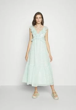 Abercrombie & Fitch DRAMA MAXI DRESS - Day Dress - Blue