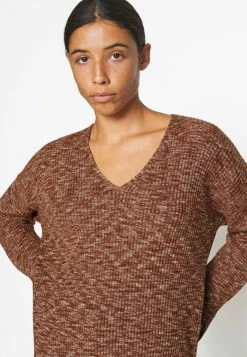 Abercrombie & Fitch LUXELOFT OVERSIZED - Jumper - Rich Brown/space Dye -Abercrombie & Fitch Shop 9d79fdae27c241aba01a449757cedca4