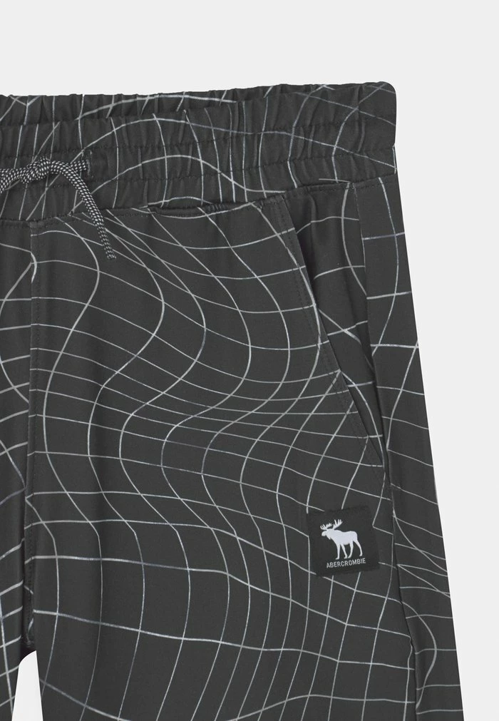 Abercrombie & Fitch ACTIVE LIGHTWEIGHT - Shorts - Black Pattern 3 Abercrombie & Fitch ACTIVE LIGHTWEIGHT - Shorts - Black Pattern - Image 3