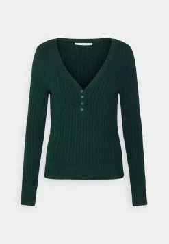 Abercrombie & Fitch CABLE - Jumper - Pine Green -Abercrombie & Fitch Shop 9f11b0cf9bb1472094773ec7a9aaef78